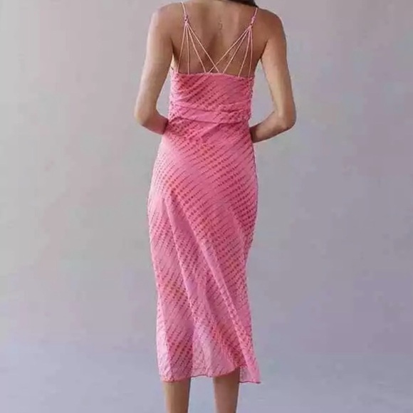 Urban Outfitters Pink and Red Strappy Top - Picture 2 of 7